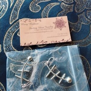 Mary Brittain Sterling Silver Earrings